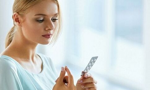 Assunzione di compresse per il trattamento delle vene varicose