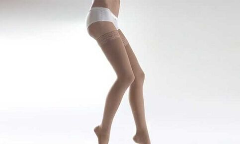 Maglia compressiva per vene varicose